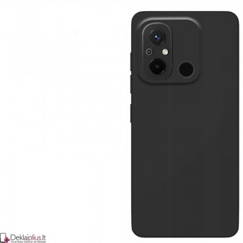Liquid Air silikoninis dėklas - juodas (Xiaomi Redmi 12C/11A/Poco C55) Liquid Air silikoninis dėklas - juodas (Xiaomi Redmi 12C/11A/Poco C55)
